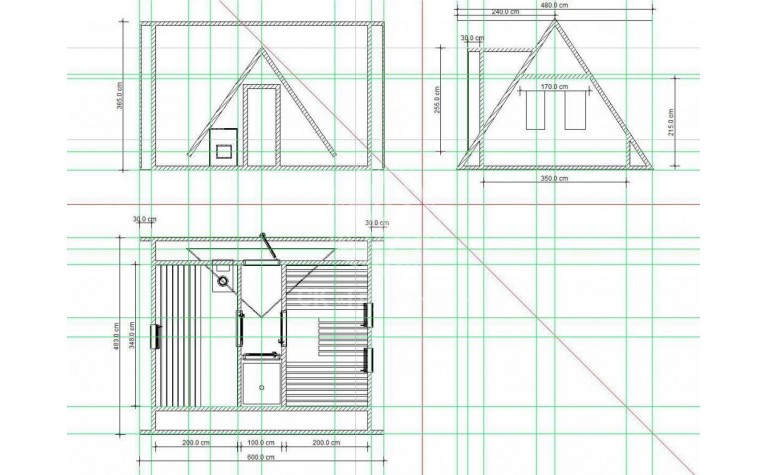 Афрейм дом 6x6 проект